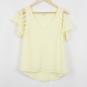 3/$10 sale NWT Jealous Tomato Cold Shoulder Blouse